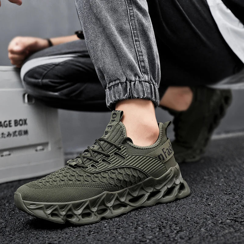 Men's Sneakers Comfortable Men Sport Running Shoes Casual Sneaker Outdoor Breathable Men Training Athletic Gym Sneaker Man Shoes