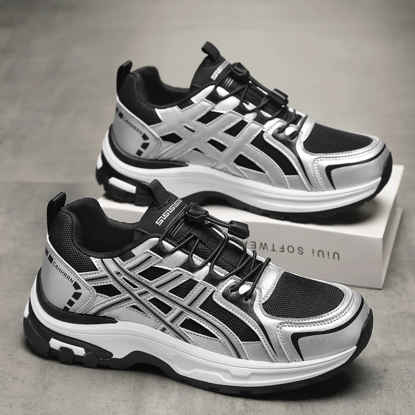 Casual Sneaker Man Comfortable Breathable 2026 New Brand Men's Platform Shoes Classic Stripe Designer Shoes Men Trend Sneakers