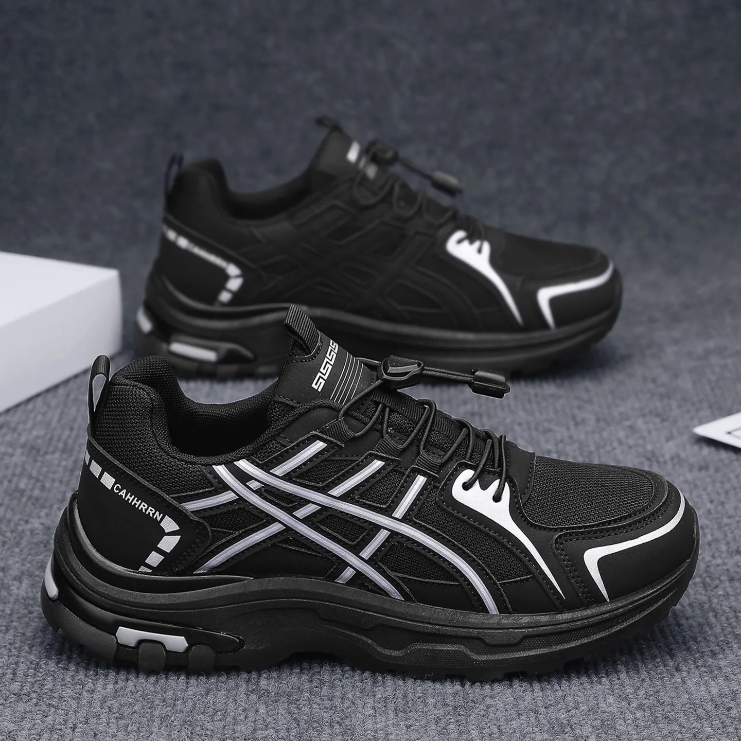 Casual Sneaker Man Comfortable Breathable 2026 New Brand Men's Platform Shoes Classic Stripe Designer Shoes Men Trend Sneakers